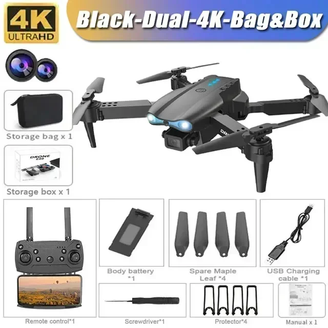 ตัวเลือกสินค้า โดรน 4K บันทึกภาพมุมกว้าง บินได้ไกล 5G