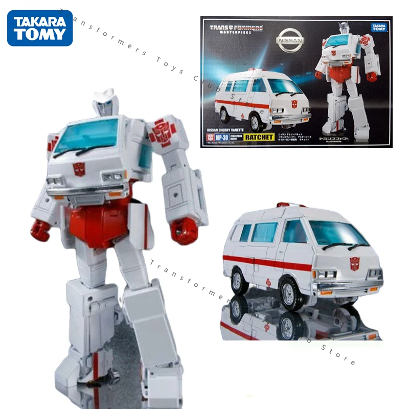 

In Stock Takara Tomy Transformers KO Master MP-30 Ambulance Original Color Action Figures Collecting Hobbies Toy Gift