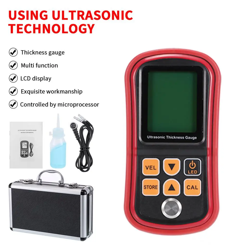 

Thickness Gauge Thick Meter Digital Tester Multifunctional Simple Operation