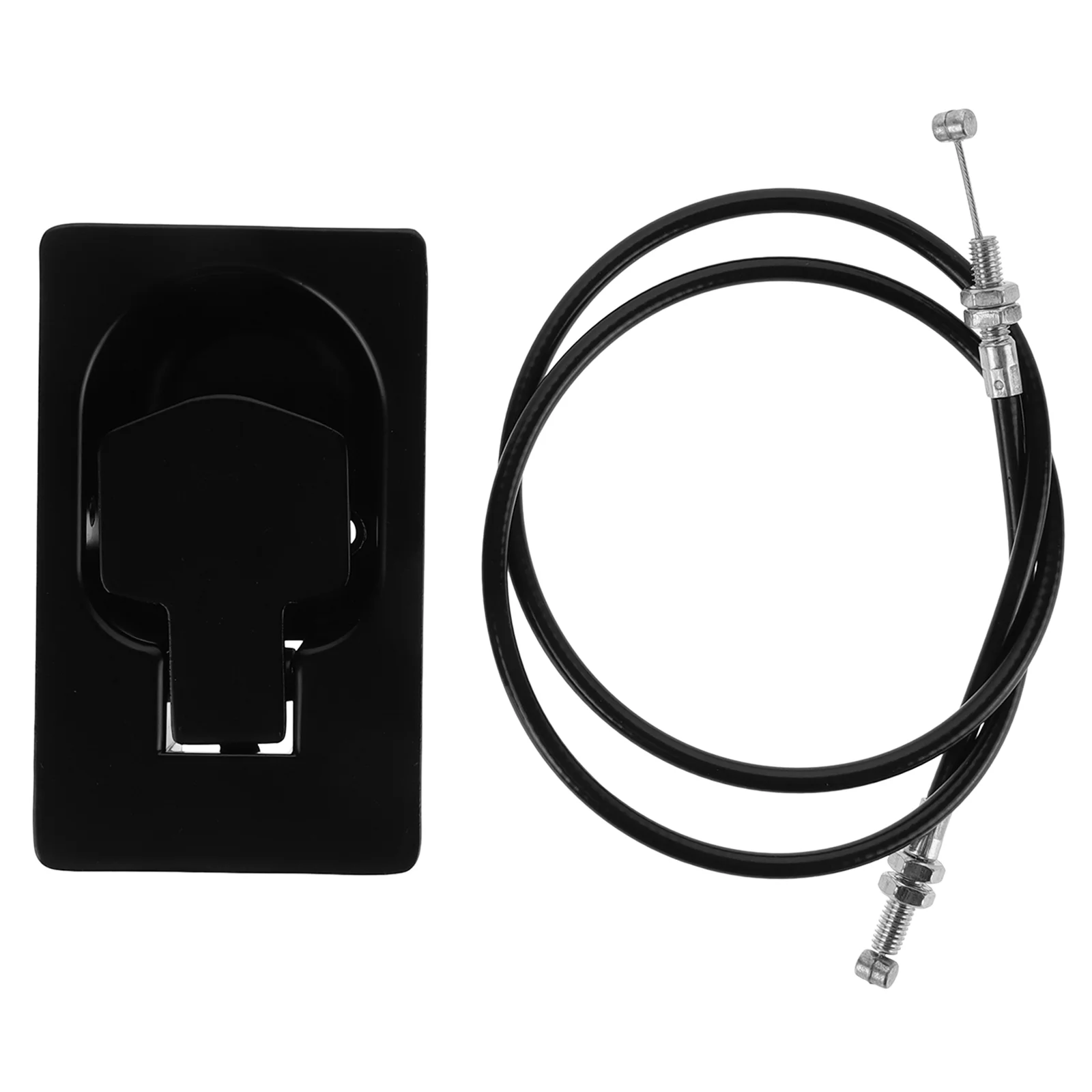 

Sofa Hand Buckle Black Recliner Chair Chaise Extender Handle Aluminum Alloy Pull Cable Replacement
