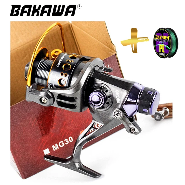 Fishing Reel 5.2:1/5.0:1 Gear Ratio Max Drag 10~20kg Spinning Reel