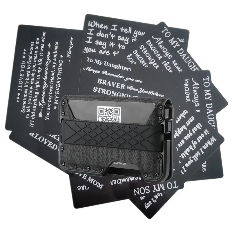

Новый кожаный RFID-бумажник с алюминиевой планкой, многофункциональный минималистичный бумажник с открывалкой для металлических бутылок