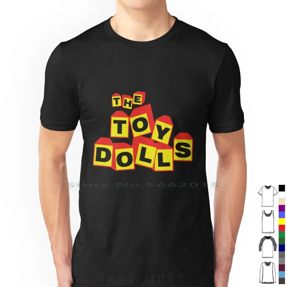 The Toy Dolls T Shirt 100% Cotton The Toy Dolls Band The Toy