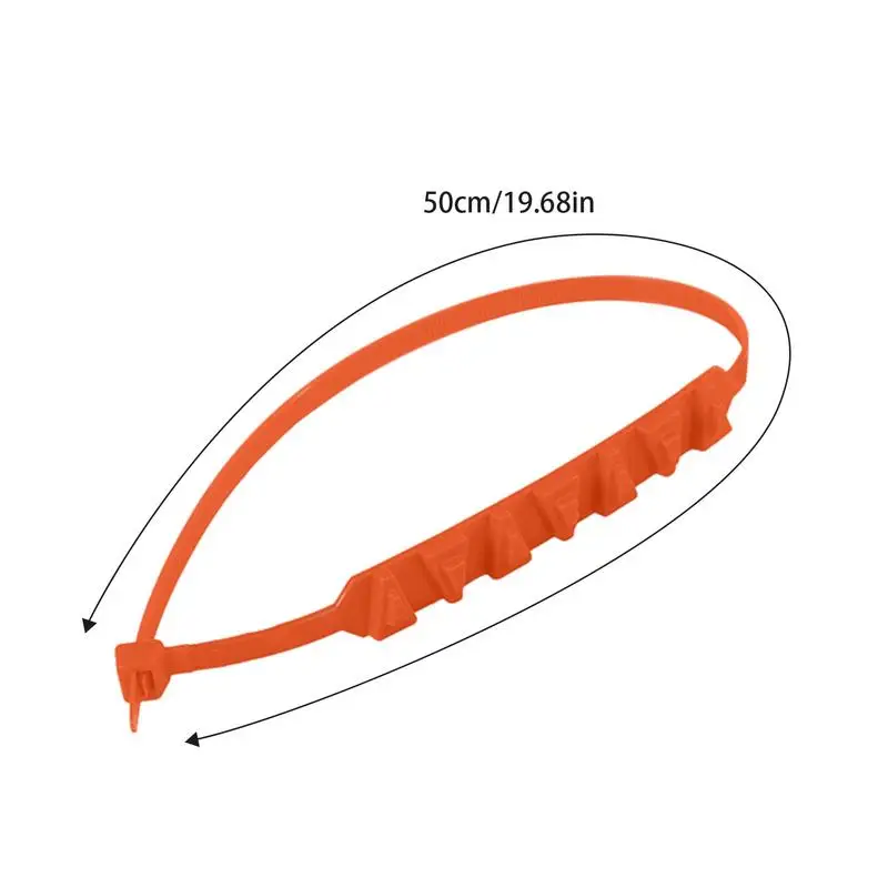 Snow Tire Chains 2pcs Quick Fit Easy Installation Tire-Chains Anti-slip Tires Traction Nylon Anti Chain With Universal