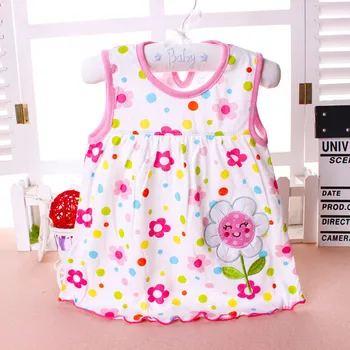 Vestito per bambina, abbigliamento estivo per neonata, vestito da principessa 0-2 anni, abbigliamento in cotone per bambina, vestito per bambina a basso prezzo