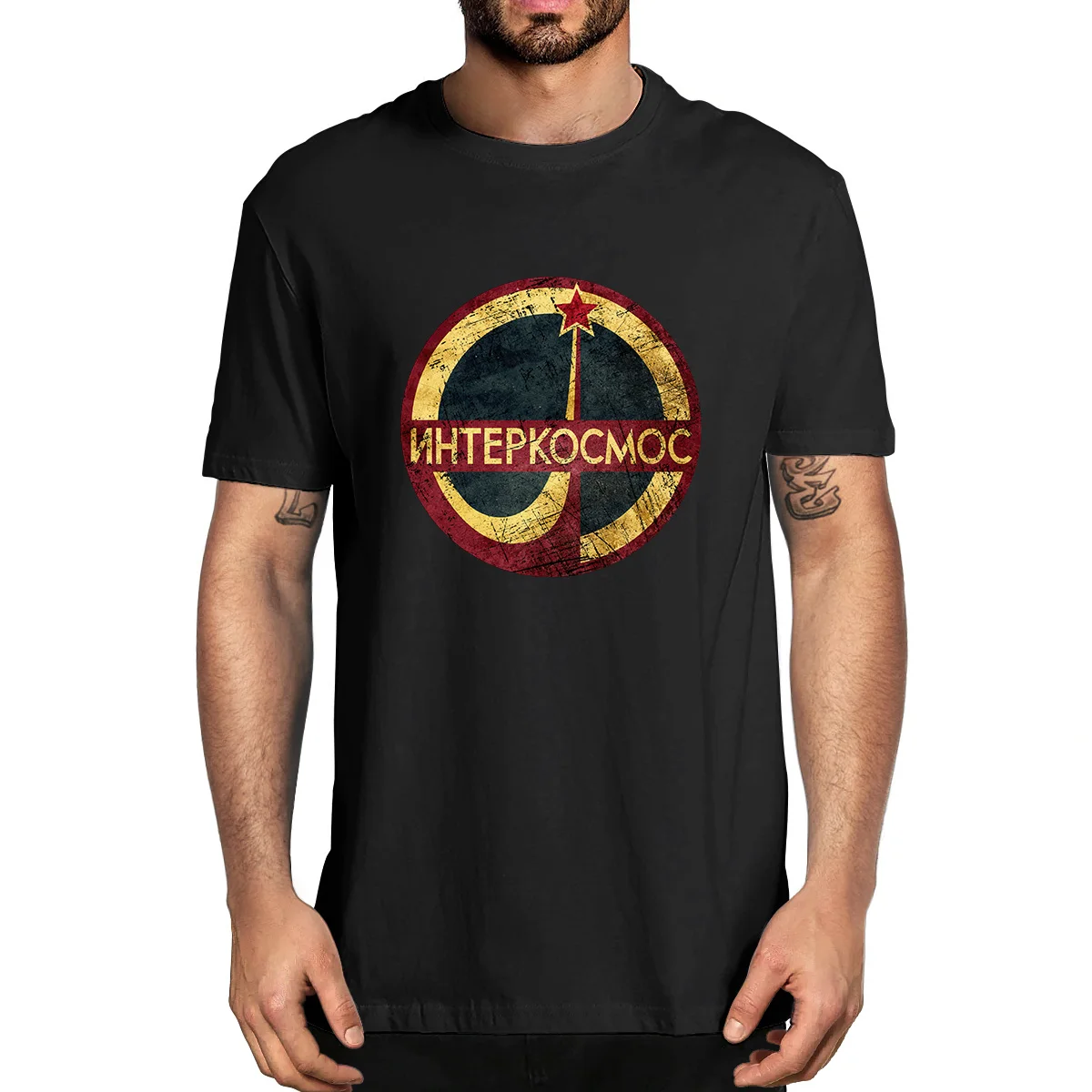 

100% Cotton CCCP Russian Soviet USSR Premium Hammer And Sickle Summer Mens Novelty T-Shirt Women Casual Streetwear Harajuku