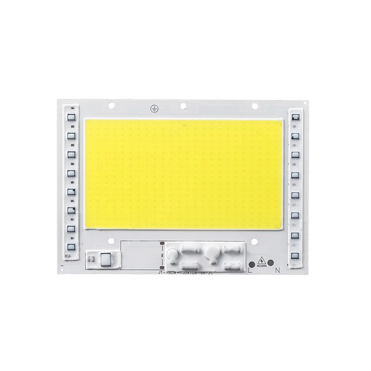 야외 조명용 드라이버리스 COB LED 램프 비드, 100W, 150W, 200W, 220V, 1 PC
