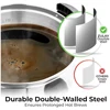 CP10A Commercial Grade Stainless Steel Percolate Coffee Maker Hot Water Urn for Catering, 10 L 6