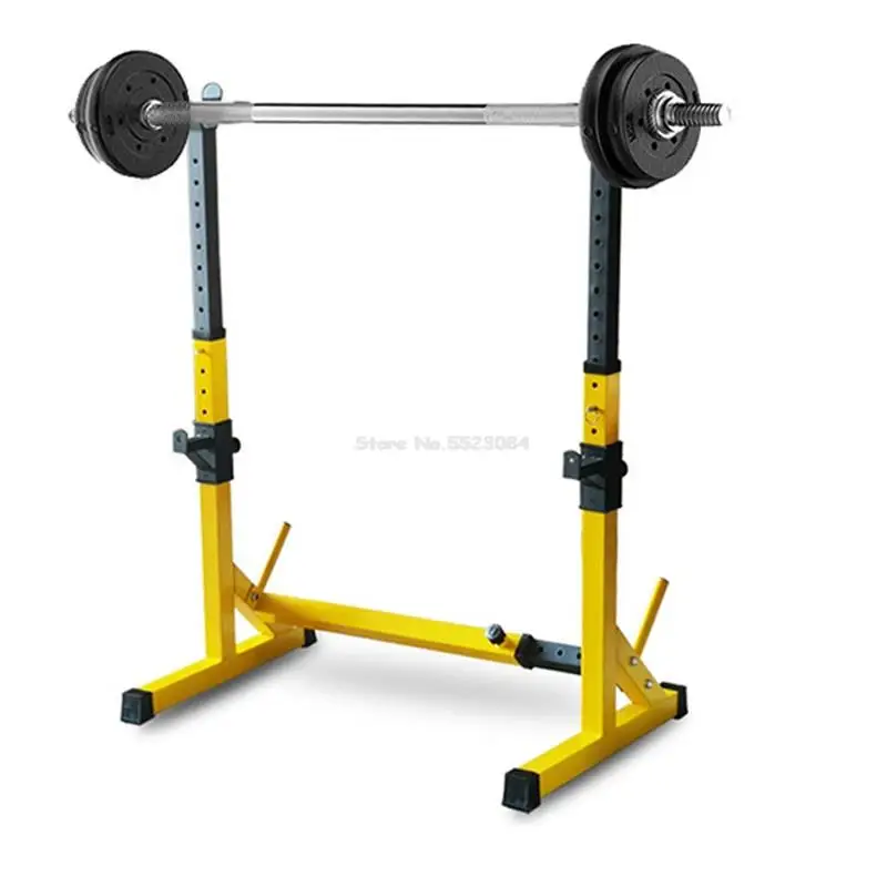 200Kg Commercial Gym Squat Stand Cross Fit Power Rack Regolabile Squat Rack 81-151Cm