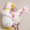 Baby Electric Palm Sleep Pillow Soothing Toy Baby Pillow Newborn Sleeping Patting Animals Doll Kids Neck Pillows Babies Nursing 2