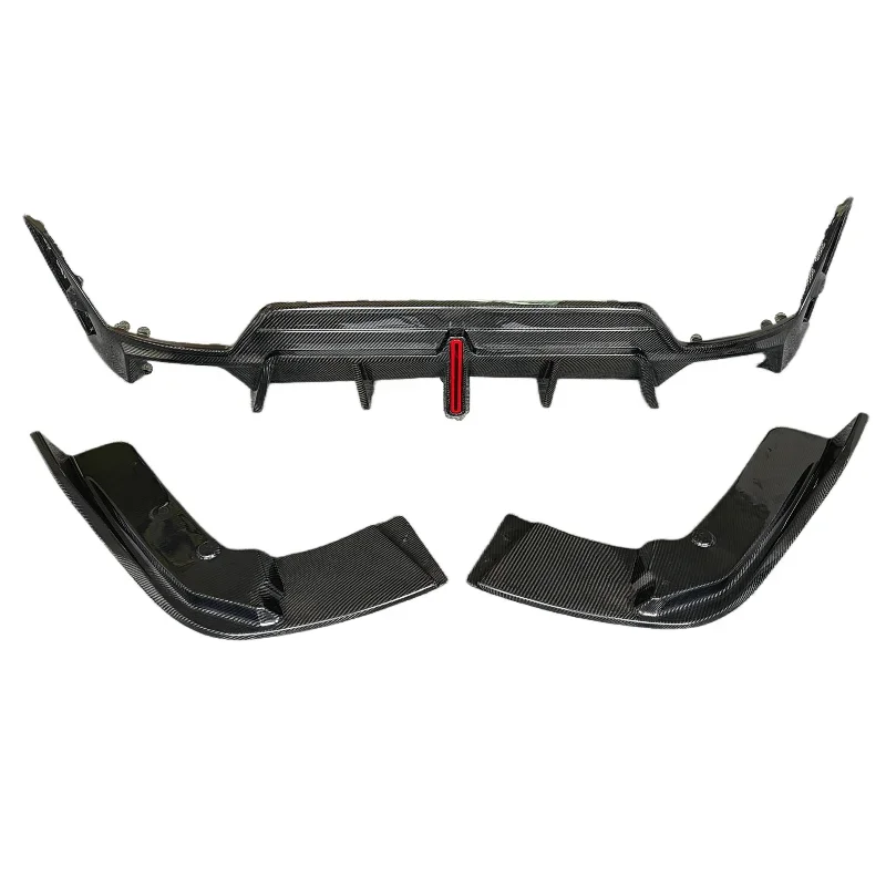 

Used for new 3 series G20 G28 modified A-style body components, carbon fiber rear bumper lip diffuser body kit