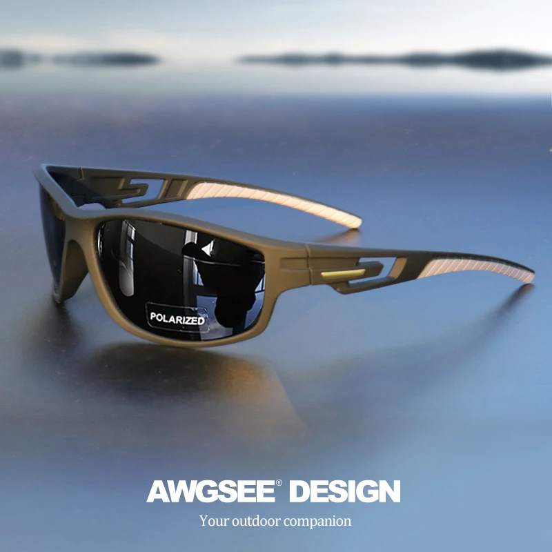 Enhanced Polarized Sports Sunglasses with Photochromic Lenses