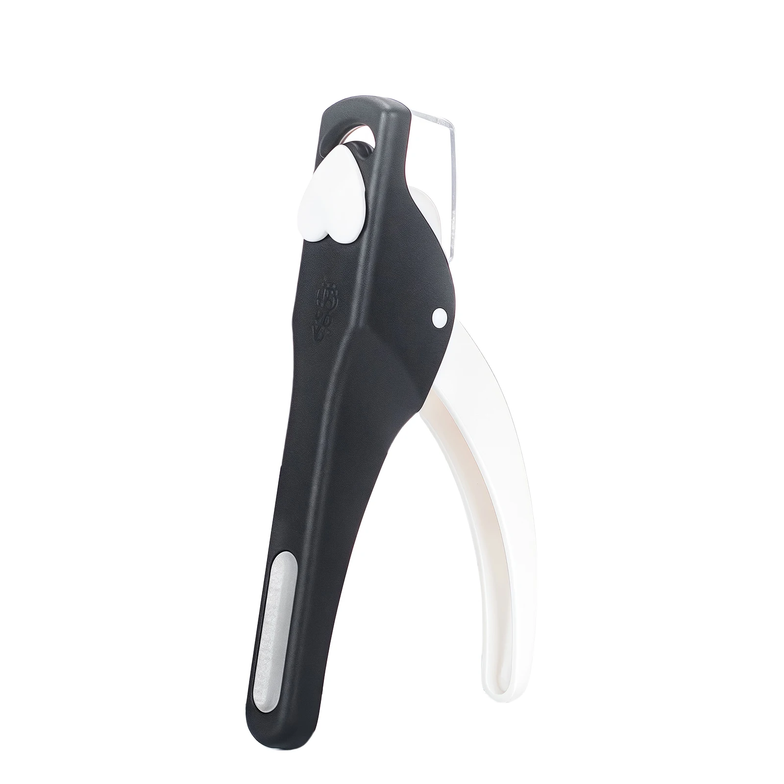 Nailpop Nail Clipper U Shaped Acrylic Fake Nail Scissors Nail Tip Edge Cutter Trimmer Manicure with Sizer Precise Cutting Tools