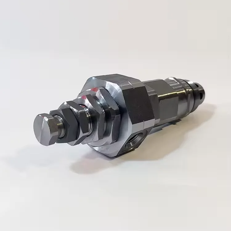 Excavator Accessories Rotary Hydraulic Pump Valve 2436R768F1 SK200-1 SK200-3 Unloading Valve
