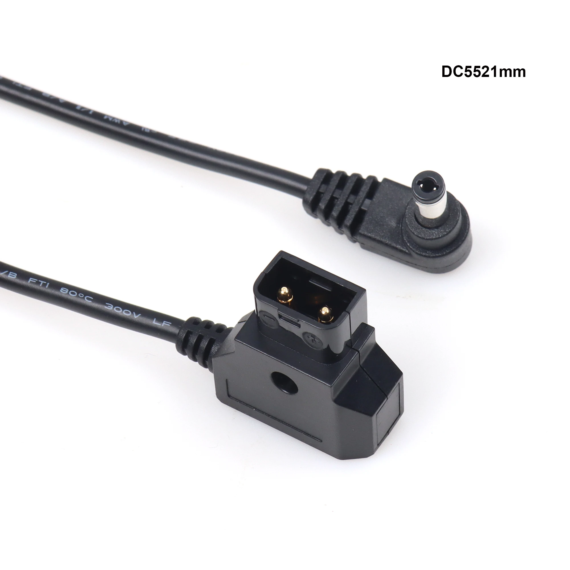 LANO V 마운트 안톤 D 탭-DC 5.5x2.5mm 2.1mm 앵글 수 잠금 케이블, DSLR 리그 카메라 모니터 전원 코드