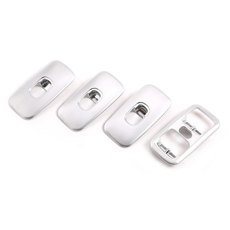 Car Silver Window Lift Button Frame Trim Per Mercedes Benz G Wagon Classe G W463 2007-10