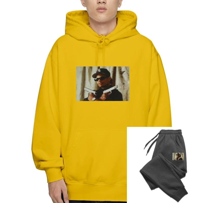 

Eazy-E White Hoody Drawstrings available S-3XL men Hoody
