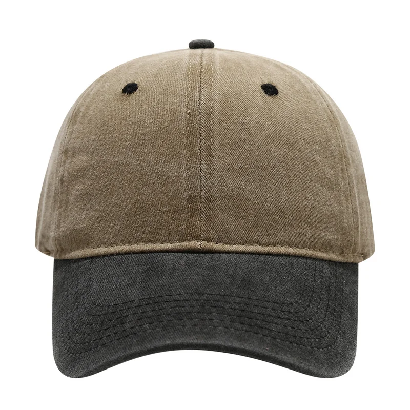 Unisex Vielseitige farblich passende gewaschene Baseballmütze Männer und Frauen Casual Sport Light Plate Cap Frühling Sommer Snapback Sonnenhüte – Detail 9