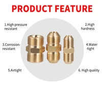 Car Wash Accessories Adapter For High Pressure Washer Gun Hose M22 M18 M14 Car Cleaning Quick Connection 2