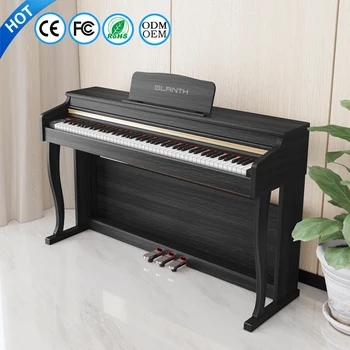 88 Key Weighted Digital Piano Professionnel Piano Keyboard Electronic Piano Vertical