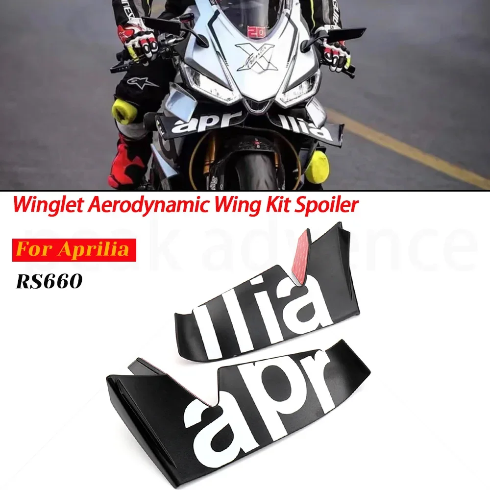 

For Aprilia RS660 Accessories New Motorcycle Winglet Aerodynamic Wing Kit Spoiler