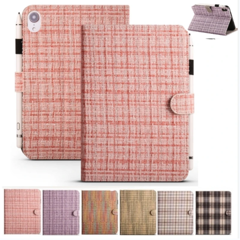 

For Redmi Pad SE 11 Pad 10.61 Stand Flip PU Leather Shockproof Ultra Thin Cover With Pen Slot For Mipad 6 6pro 5 5pro 11 Inch