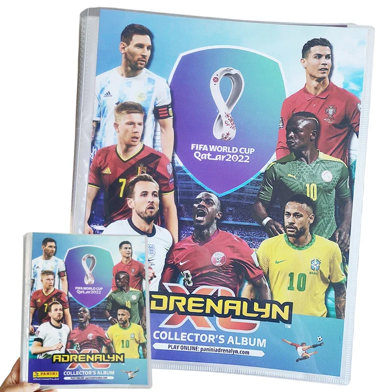 

Panini World Cup Football Star Cards Book Official Trading Football Star Cards Game Collection Limited Cards Books