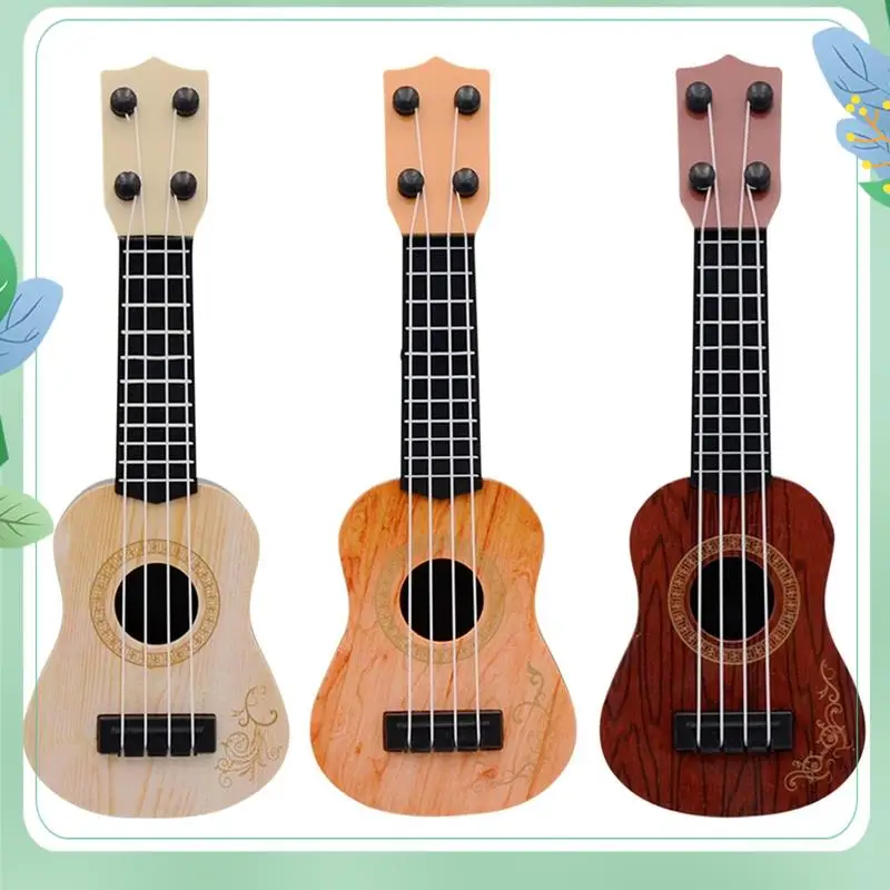 SYDS Kids Classical Ukulele Guitar Toy Early Education Small Guitar Party Supplies Adjustable