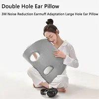 Ergonomic Cervical Pillow for Sleeping, Double Hole Design for Headphones Washable - Image 2