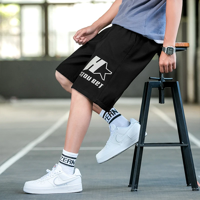 Men's Shorts 2024 Summer Men's Basketball Shorts Casual Pants Sports Shorts Hong Kong Sports Pants Men's Sports Clothing