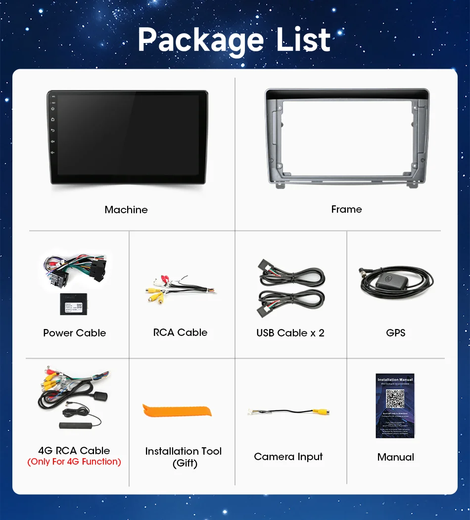Carplay Android Auto Radio für Peugeot 407 2004 - 2011 Navigation GPS Multimedia Automobil QLED-Bildschirm 7865 DSP Audio-Haupteinheit – Detail 1