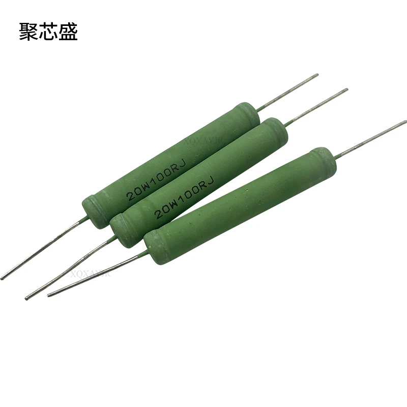 5pcs/lot Rx21 winding resistance 20W 5% 1R 10R 47R 51R 68R 100R 200R 470R 1K 10K33K