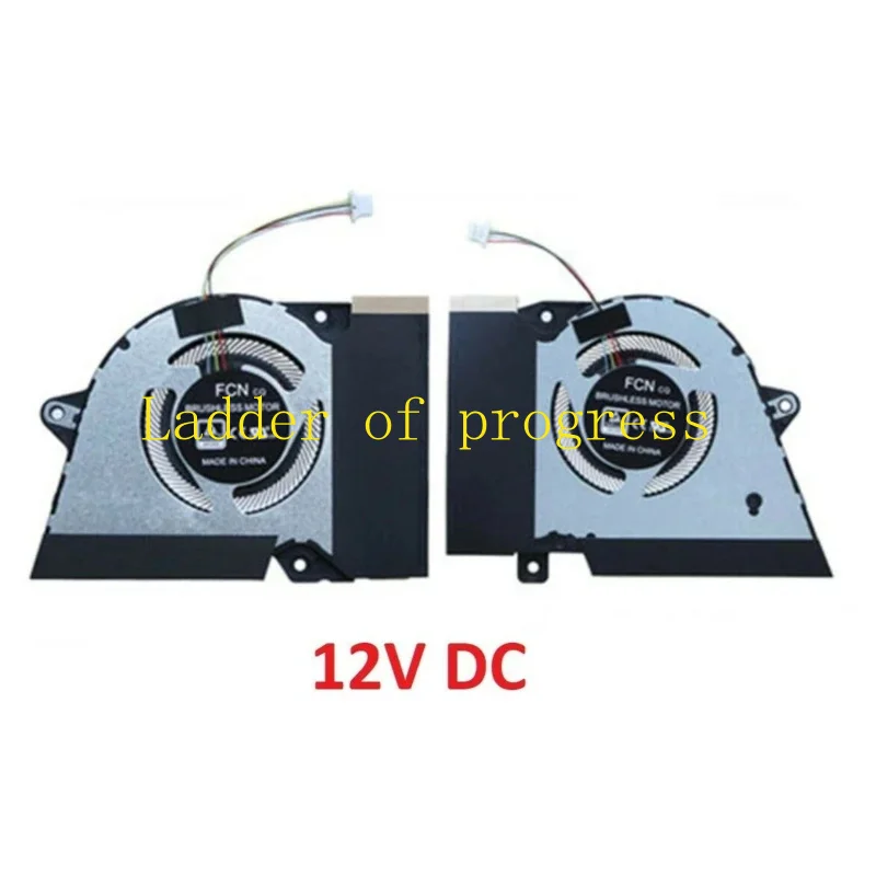 

For ASUS ROG Zephyrus G14 GA401I GA401IV CPU & GPU COOLING FAN 13NR03F0AP0301 DC12V