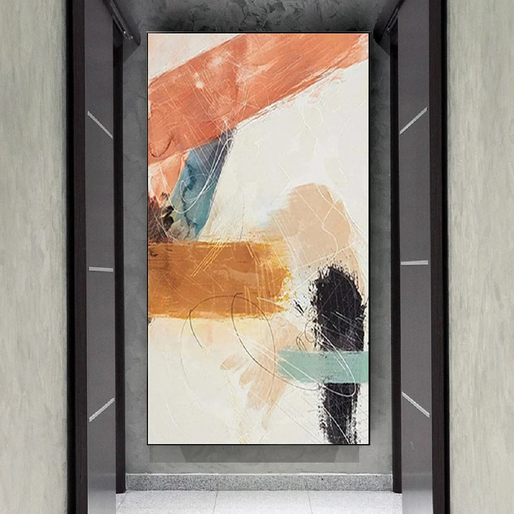 

Nordic Impressions Oil Paintings Exhibits Wall Art Picture Artwork Handmade Abstract Canvas Poster Design Simple Home Decor Live