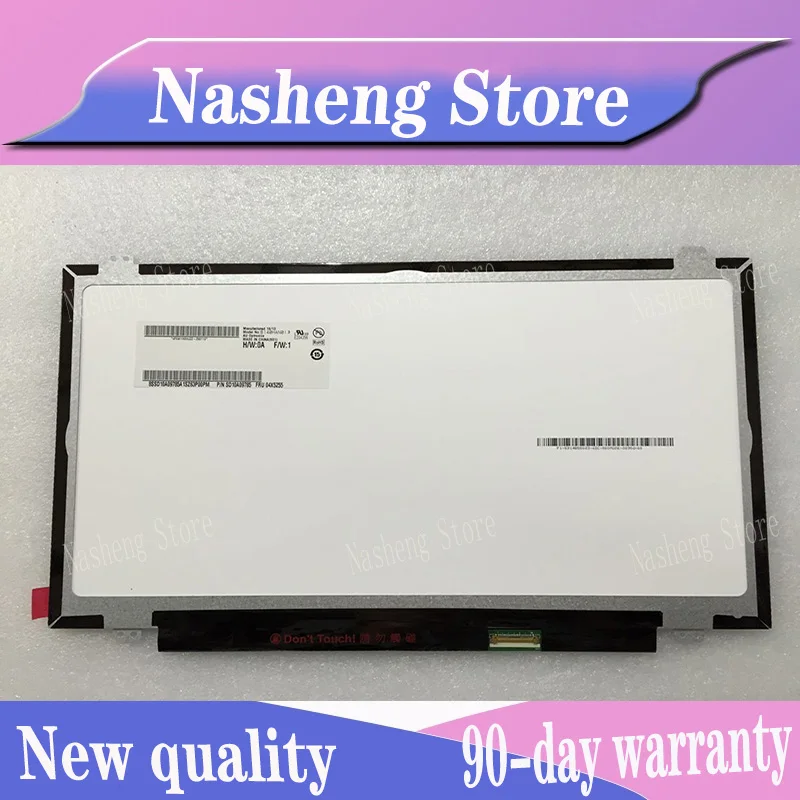 

14 inch Laptop Matrix original B140HAN01.3 FRU 04X5255 For Lenovo Y40 E440 T450 T440P T440S LCD LED screen IPS FHD EDP 30 pin