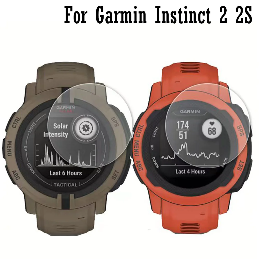 

4 шт. закаленное стекло для Garmin Instinct 2 2S, Защитная пленка для экрана, прозрачная защитная пленка, аксессуары для защиты от царапин