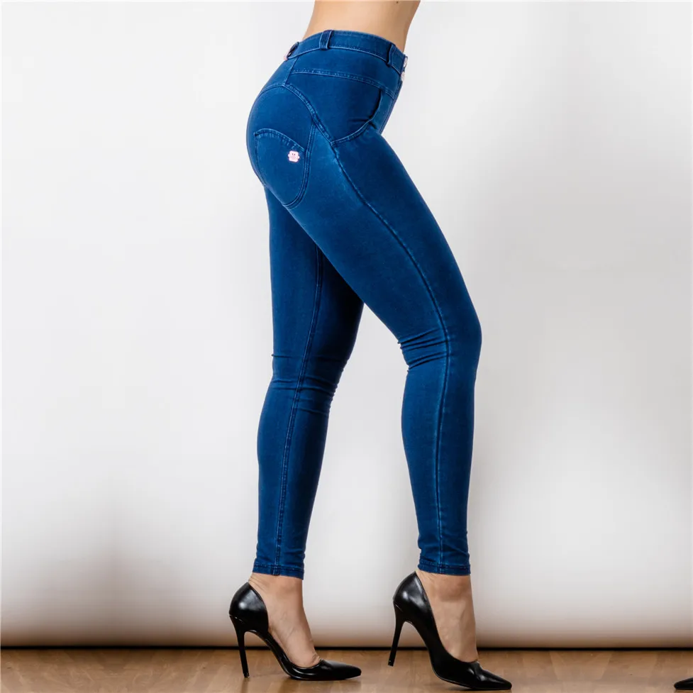 Shascullfites Butt Lift Jeans Super Skinny Four Ways Stretchable Bleached  Blue Jeans For Women Streetwear - Jeans - AliExpress