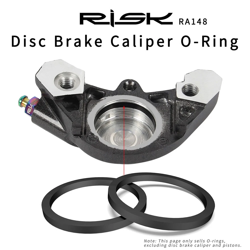 Bicycle Disc Brake Caliper Sealing Ring Road Bike Brake Piston O-Ring Brake Disc Rubber Ring for SHIMANO SLX M675 M7000 M7100