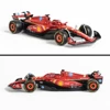 Bburago 1:43 F1 Ferrari SF24 55 Carlos Sainz 16 Charles Leclerc Alloy Die Cast Racing Car Model Toy Collectible  2024 Gift 4