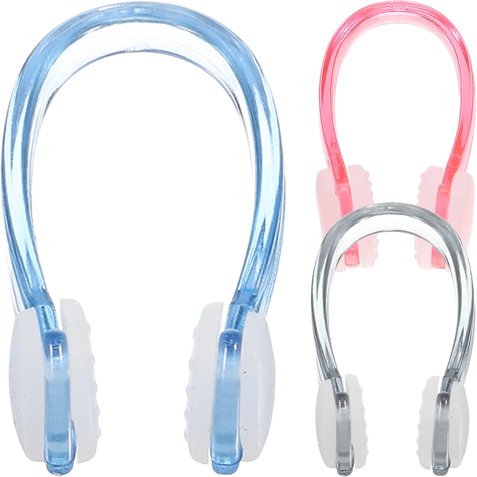 

3 Pcs Swimming Nose Clip Protector Plugs for Adult Clips Children Natation Water Proof