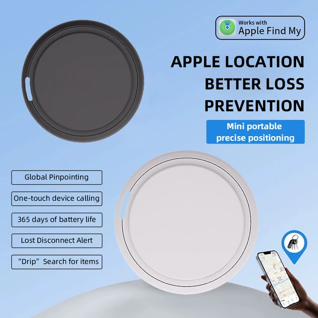 Portable Personal GPS Locator on Find my APP Searching Position Identification and Loss Prevention Alarm Locator 2