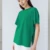 Summer Oversized Cotton T Shirt Women New Loose Solid Split Tees Casual Basic Tshirt Short Sleeves Female Tops 7
