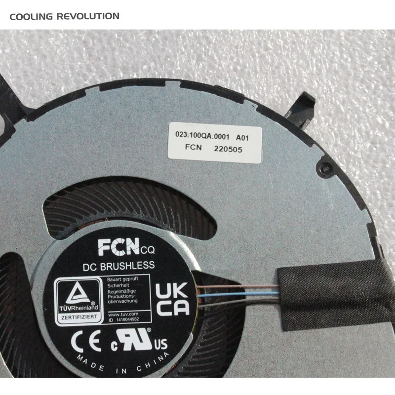 新オリジナルノートパソコンのcpu冷却ファンdellのinspiron 14