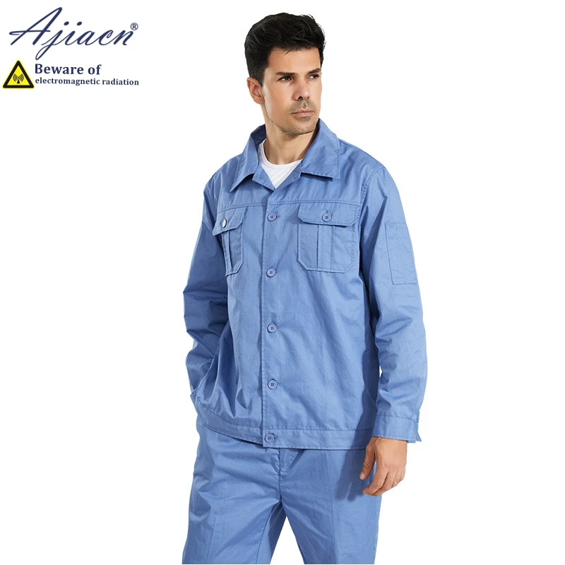 Anti-radiation men's work clothes suits Electric welding, argon arc welding Electromagnetic radiation shielding women's clothing