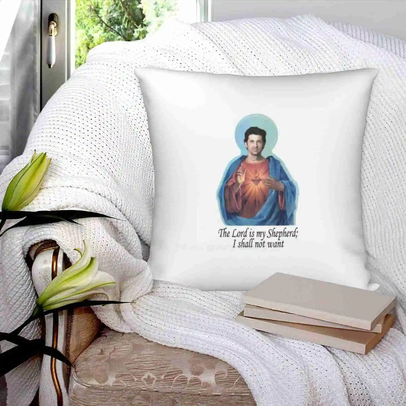 Derek Jesus Shepherd Soft Comfortable Pillowslip Pillowcase Greys Anatomy Derek Shepherd Hecameback Greysanatomy Medical Show 6