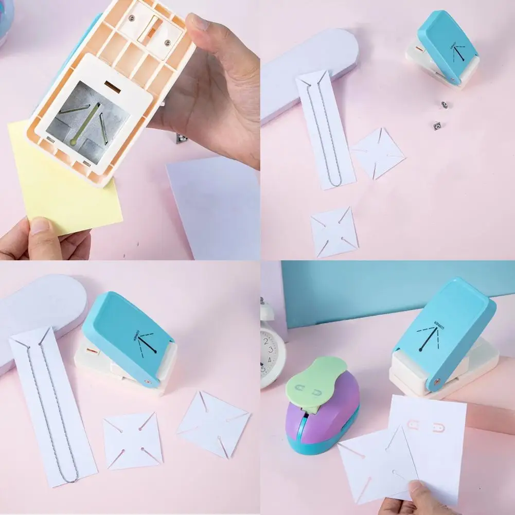 

Бумажный инструмент для сережек и карт, многоразовые Угловые ожерелья, фотообои для карточек, скрапбукинга, оберточная бумага, наклейка E7P2