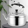 Stainless Steel Kettle Thick Sound Large Capacity for Induction Cooker Gas Stove 4L5L6L Camping Kitchen 2