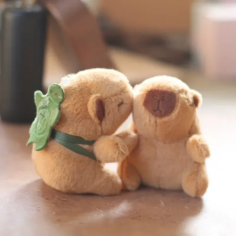 Capybara Plush Toy 1-20PCS Cartoon Pendant Bag Hanging Ornament Keychain