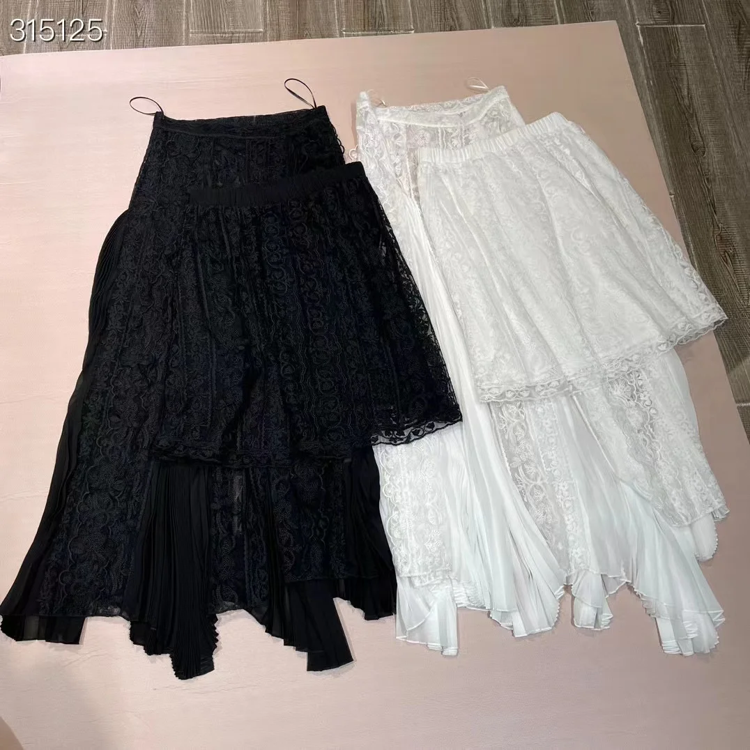 Рисунок 2 - Женская кружевная юбка с вышивкой