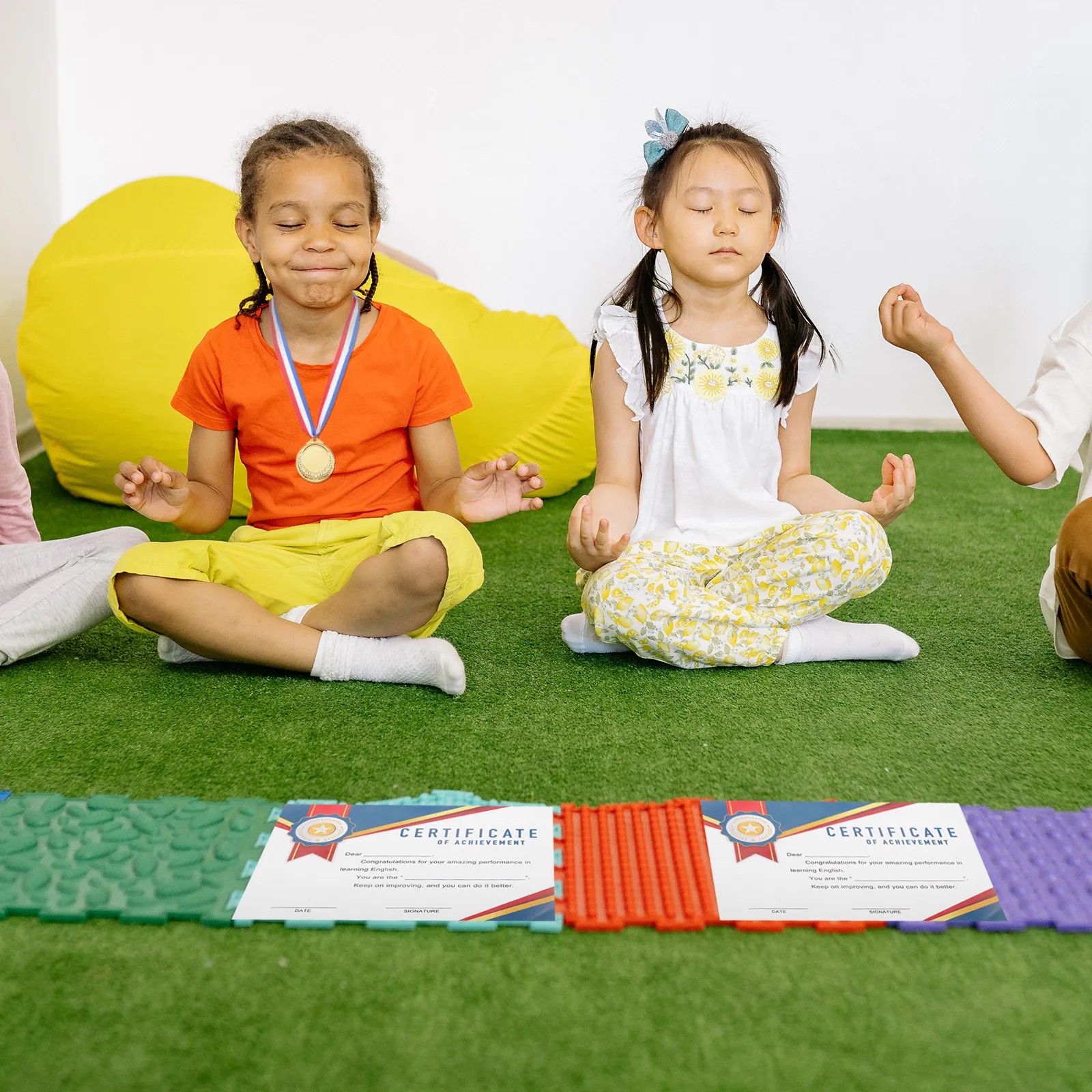 10장 두꺼운 코팅지 학생용 수상 증서, 완료 증명서, 학교 성적증명서, 졸업식 증서